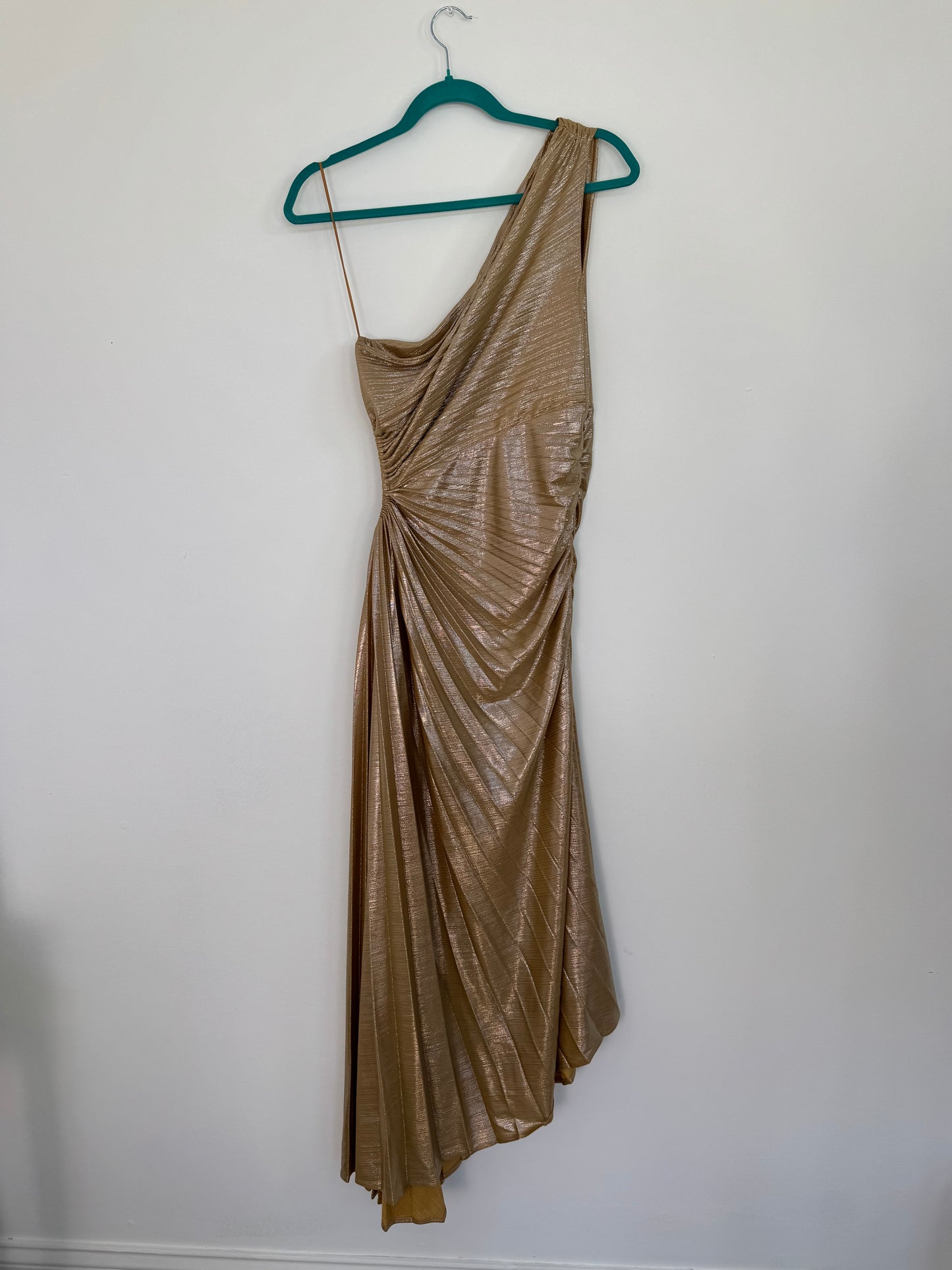 Gold Status Cut-Out Maxi Dress - Size Medium
