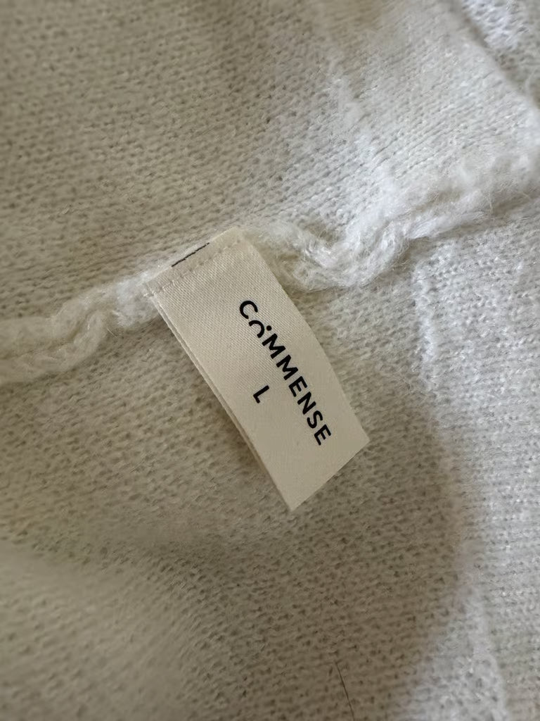 Mimi's Favorite Off-White Crochet Top (Size Large)