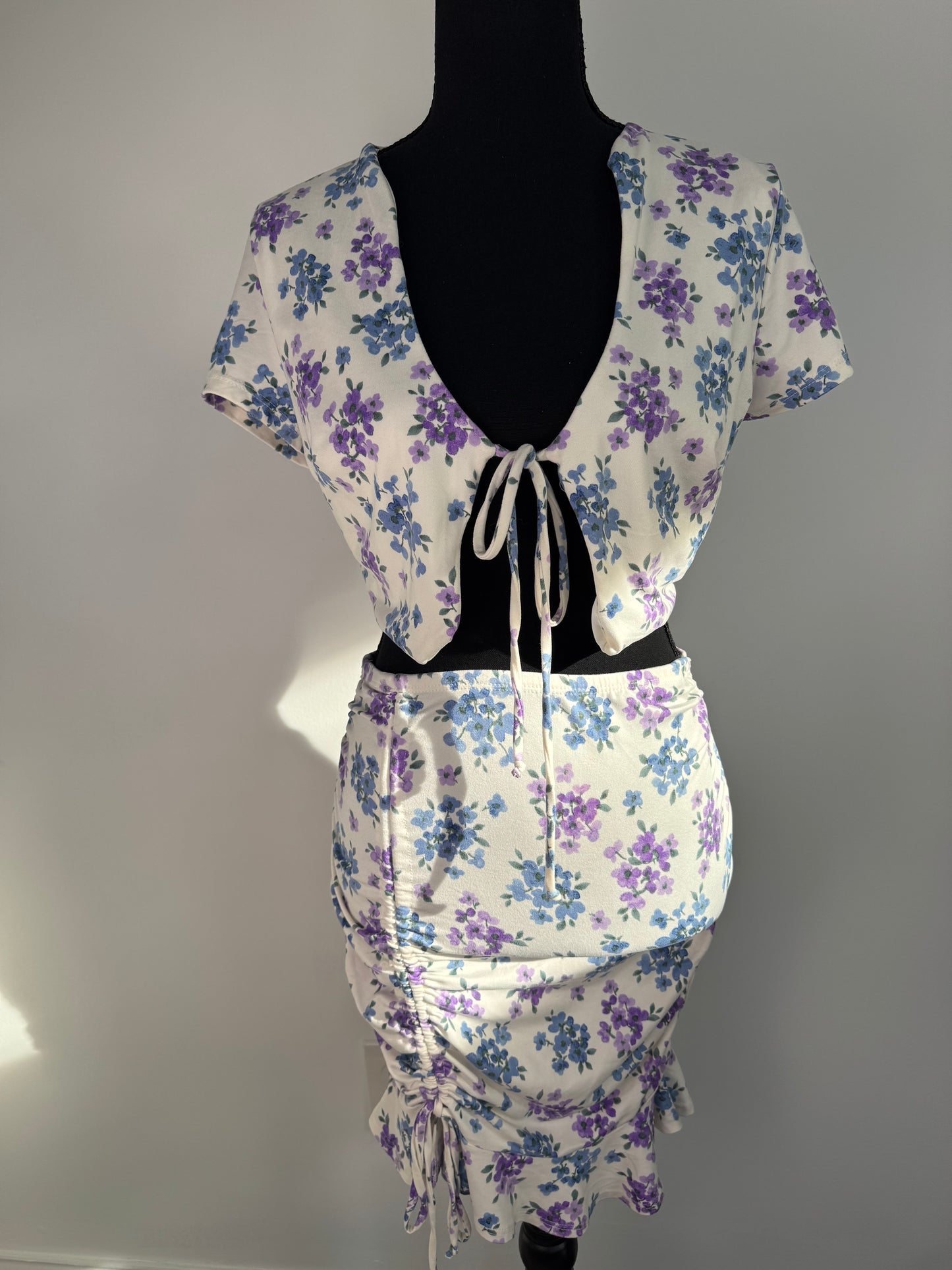 Summer Fling Two Piece Skirt Set - Size Medium