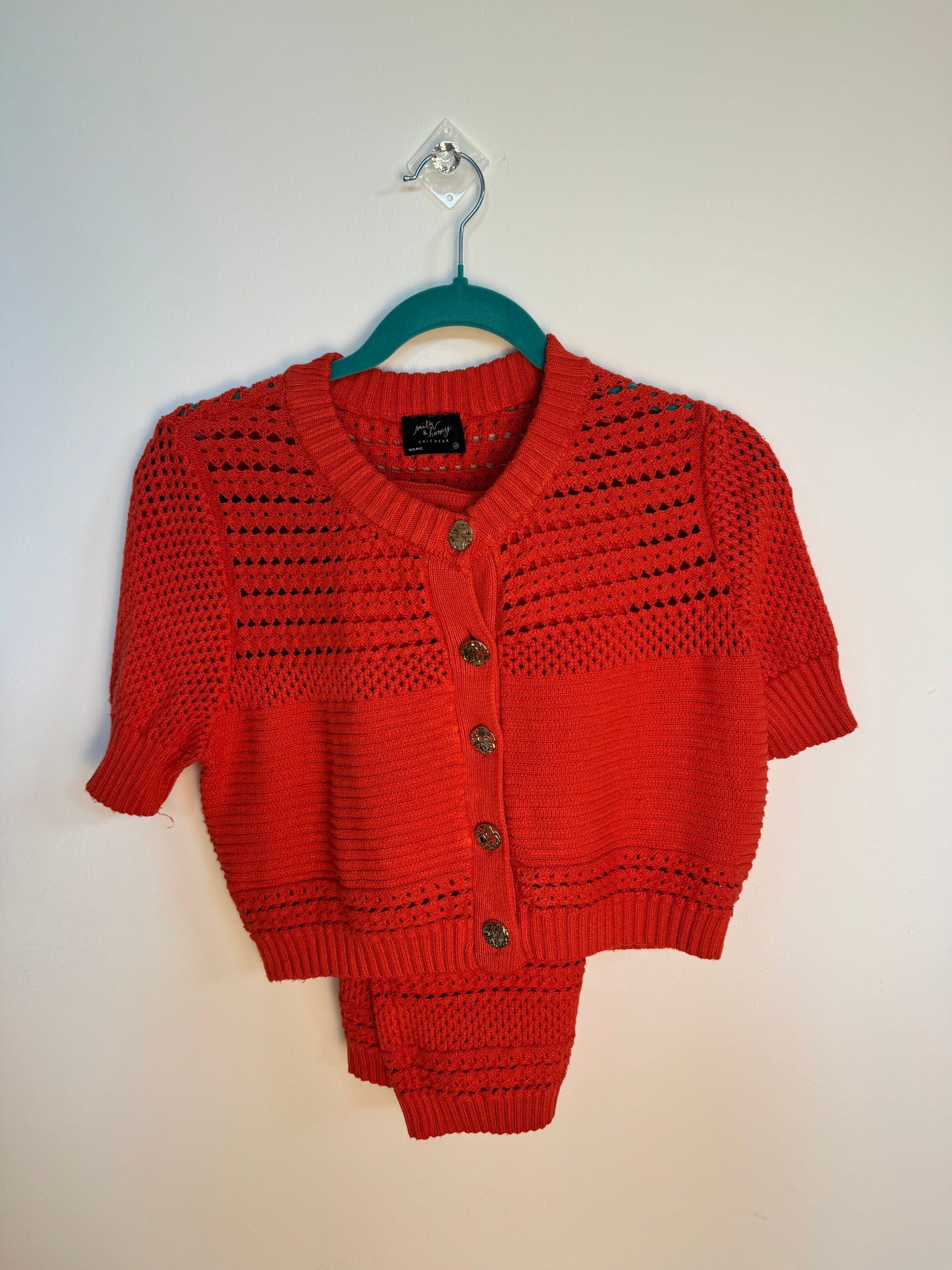 Orange You Lovely Skirt Set (Size Medium)