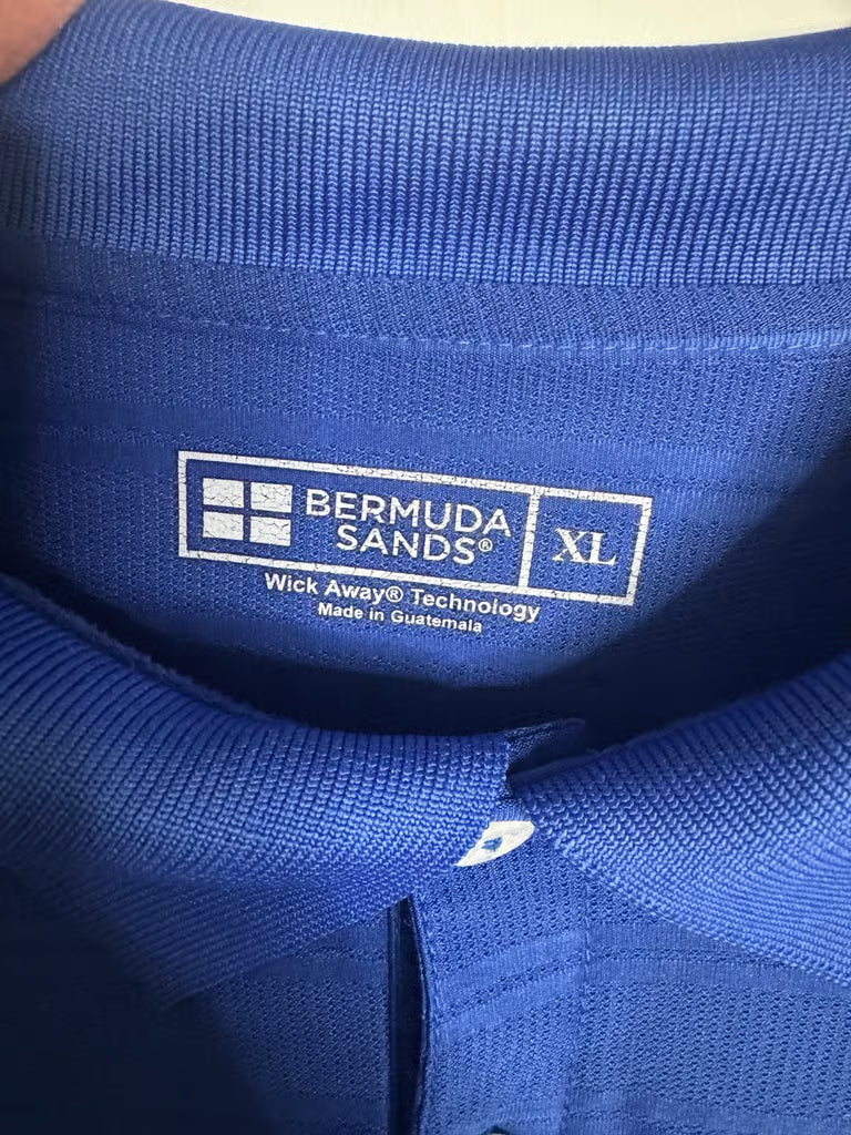 Sanibel Island Golf Club Blue Bermuda Sands Golf Polo (Size XL)