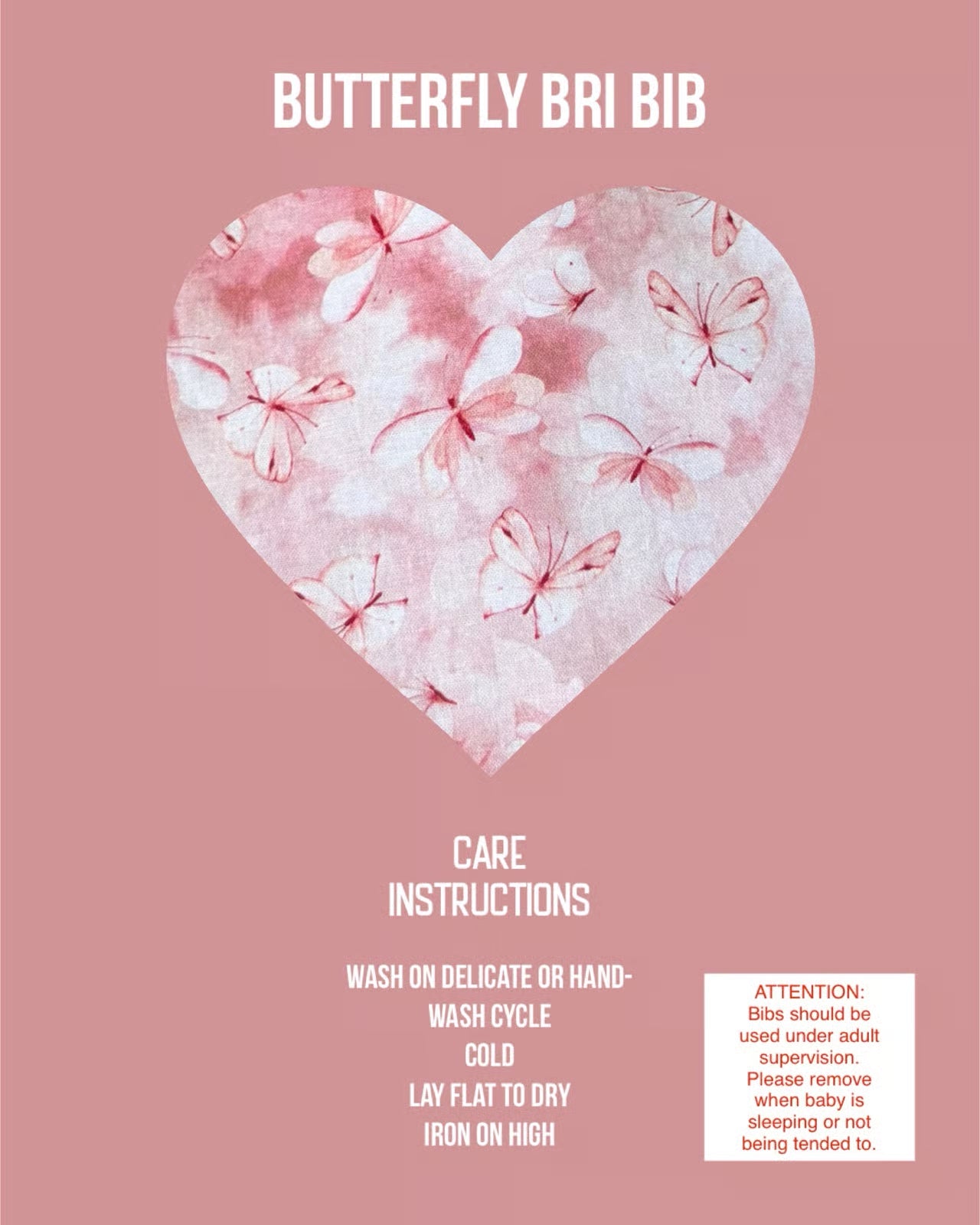 Butterfly Bri Bib (0-9 months)