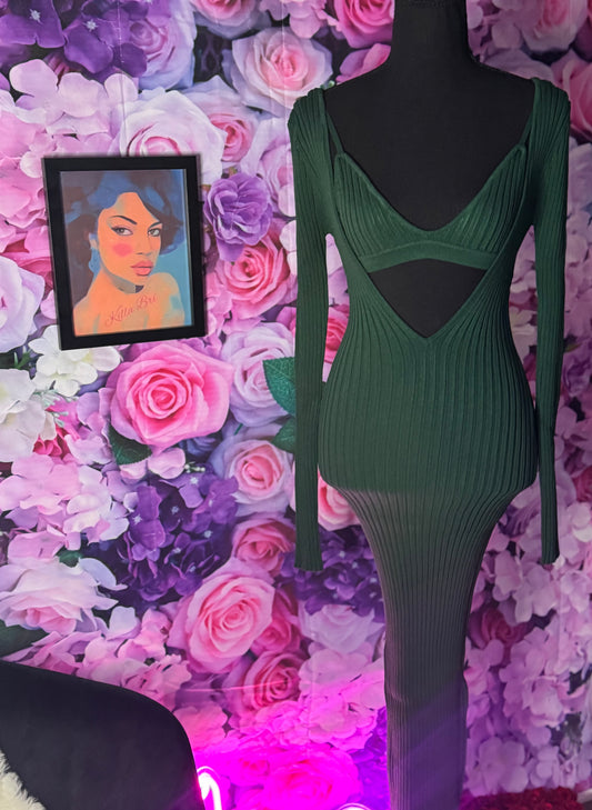 Teach You A Lesson Midi Dress Set