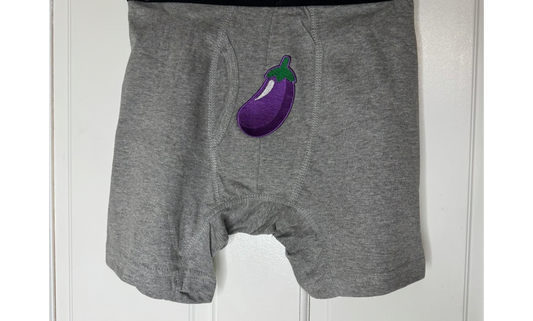 Eggplant Please Men's Underwear Size Large