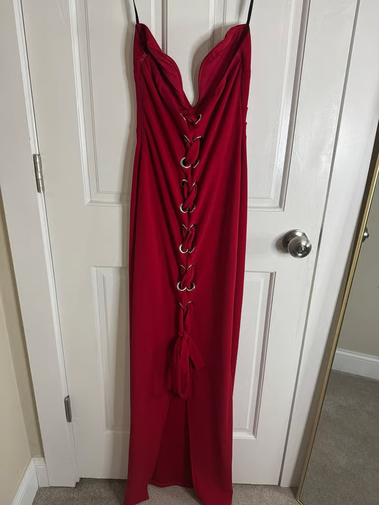 I Want More Than Roses Sexy Red Dress (Size Medium)