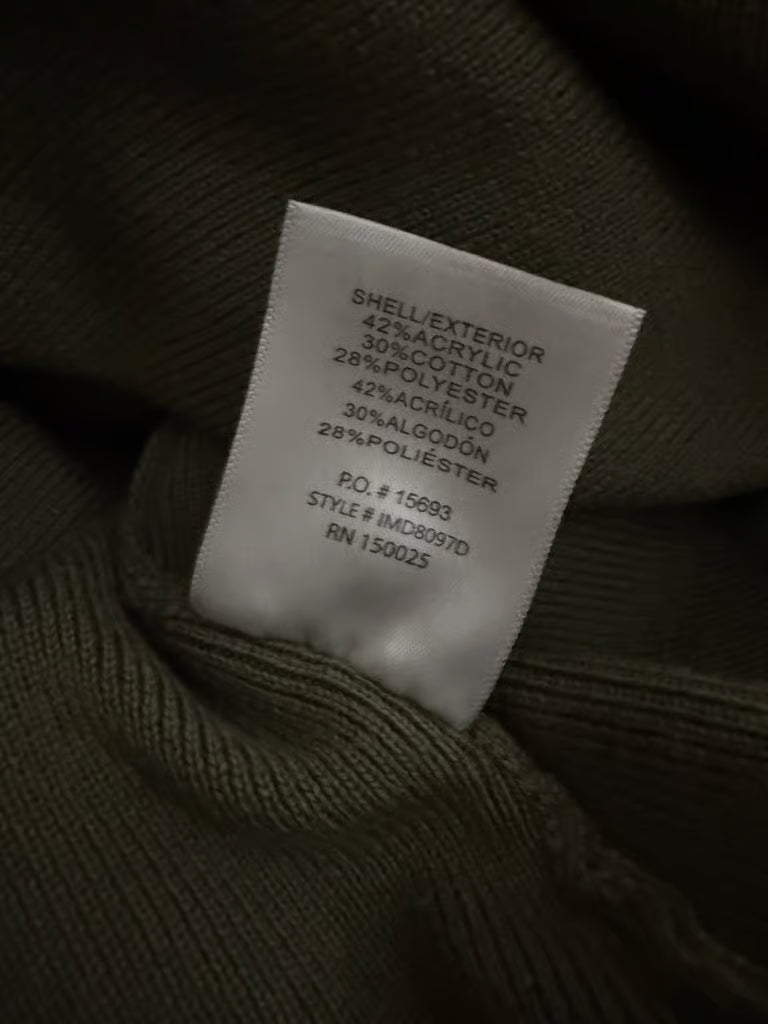 May I Help You Olive Green Dress