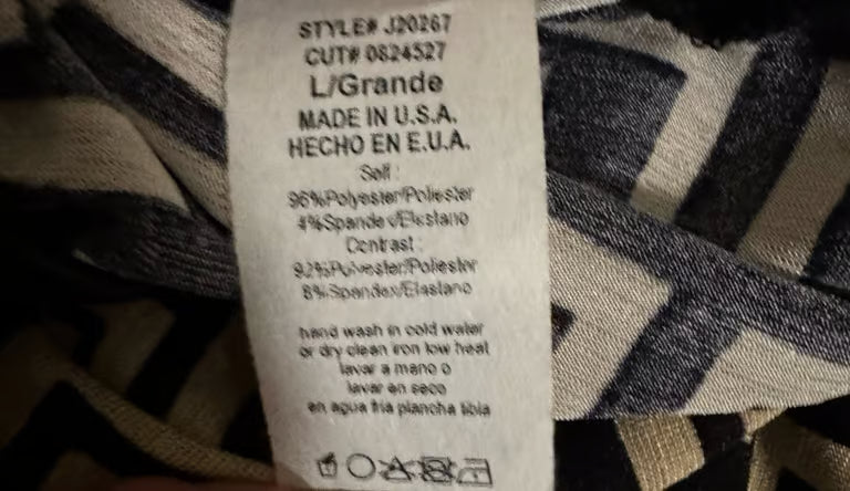 Old Money Black & Gold Long Sleeve Jumpsuit (Size Large)