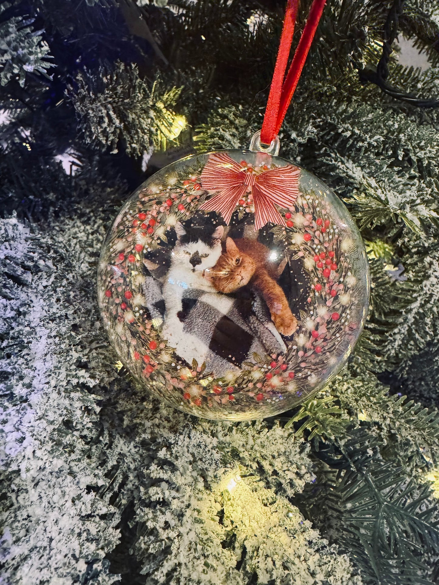 Custom Pet Christmas Ornamnet