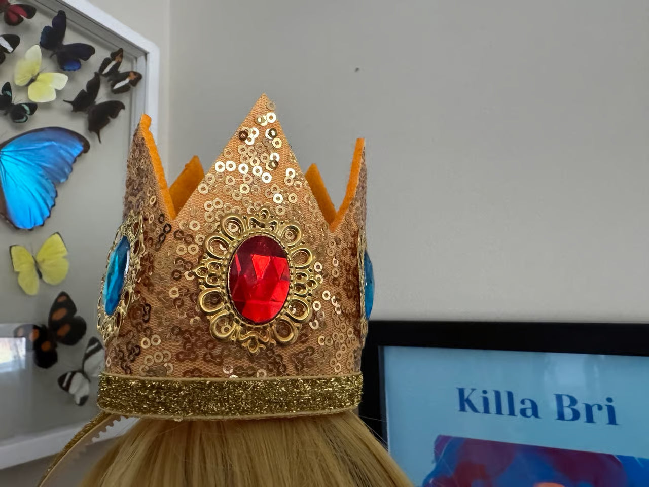 Sequin Crown Headband