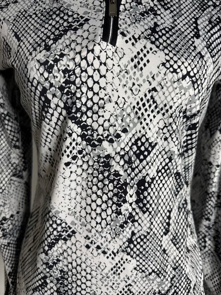 Snakeskin Hottie Golf Zip Up (Size XS)