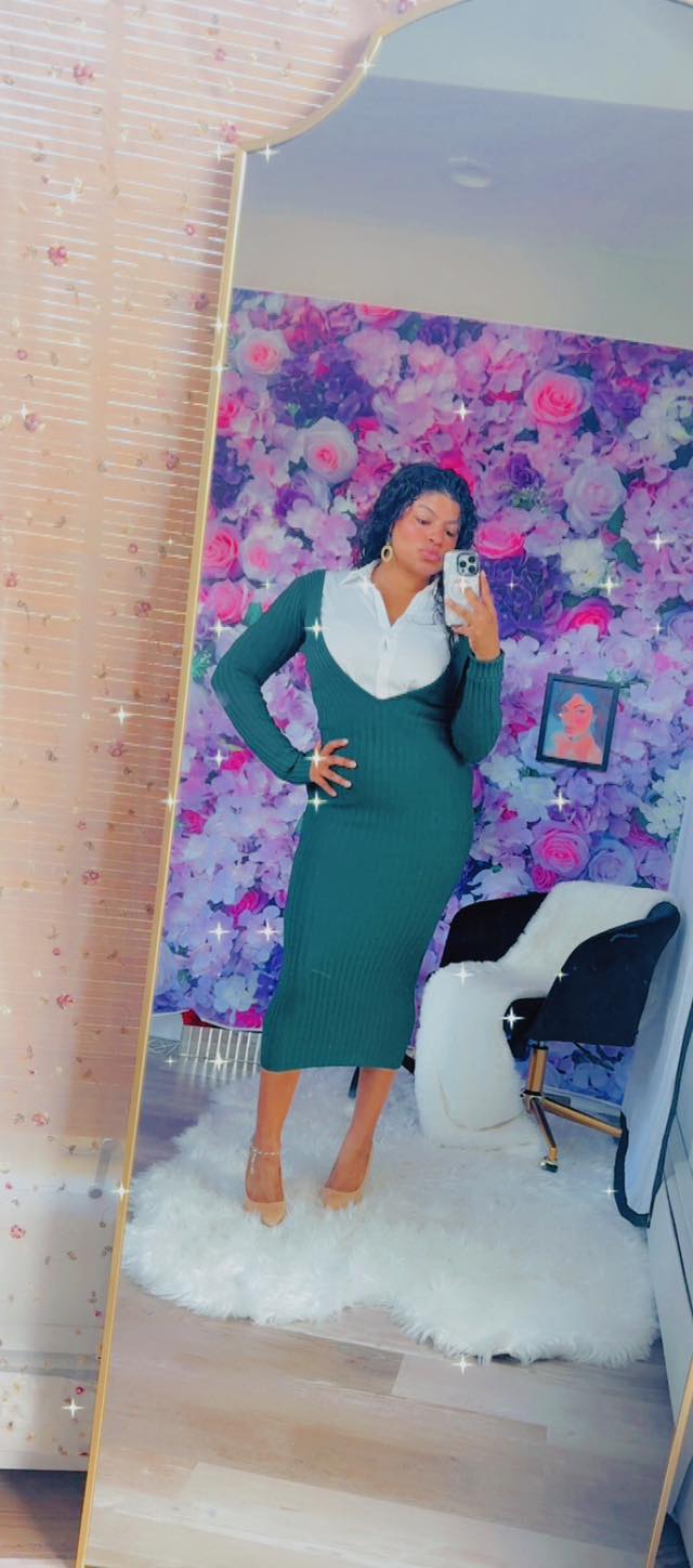 Teach You A Lesson Midi Dress Set