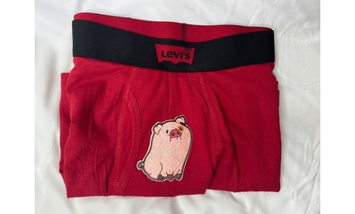 The Hog Underwear in Red Size Men's Large