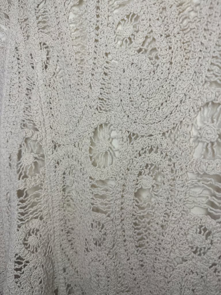 Vibes Crochet Skirt (Size Medium)